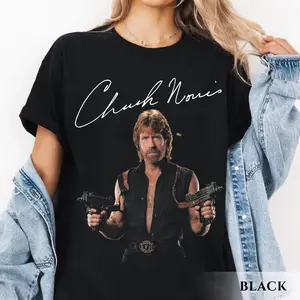 Chuck Norris Tribute Hoodie/T-shirt/Sweatshirt, 80s Action Movie Legend Tee, Martial Arts Master Memorial, Retro Military Style Graphic Tshirt