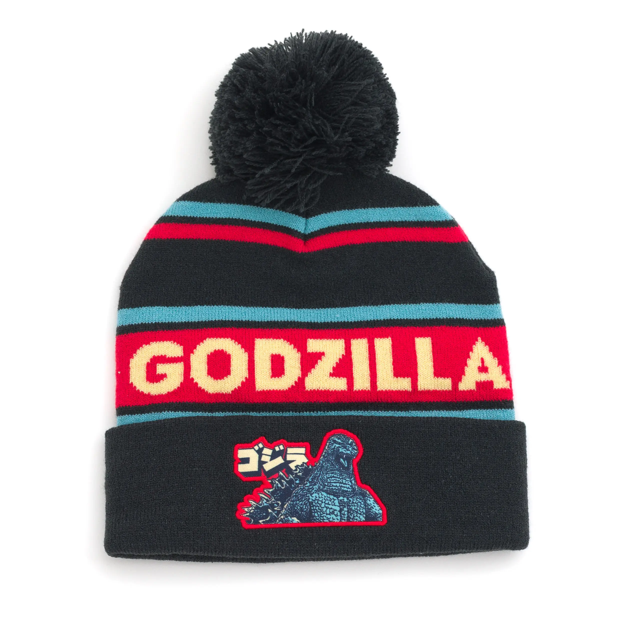 Godzilla Matching Family Pom Pom Beanie Winter Hat Beanie Hat