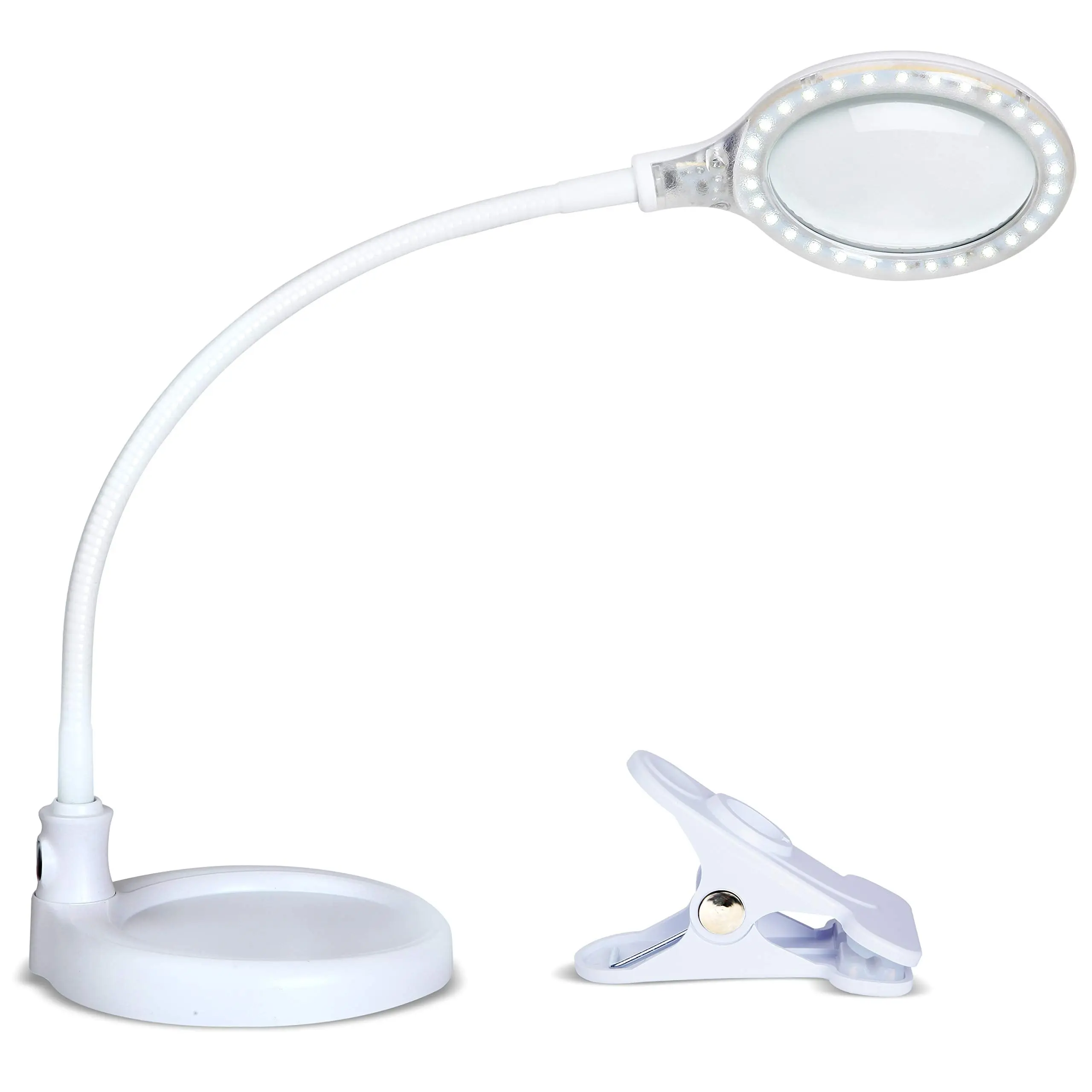 Brightech LightView Pro Flex 2 in 1 Magnifying Desk Lamp Brightech LightView Pro Flex 2 in 1 Magnifying Desk Lamp