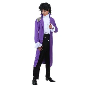 Men's Purple Rock Legend Costume