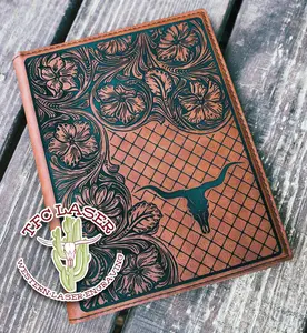 Western Small Portfolio with Notepad - Various Designs