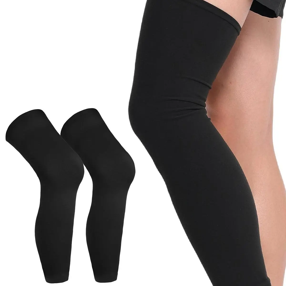 Compression Leg Sleeves,Non-Slip,Breathable Fabric,Stretchy Calf Support for Running,Basketball,Cycling,Gym Workouts