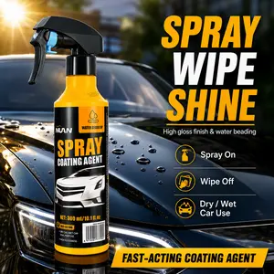 NUAN nano car coating spray-Spray Coating Agent, Water-Repellent, Stain-Proof & Stunning Reflections, Festive Eye-Catcher