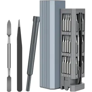 44 in 1 Small  Precision  Set with Case, 360? Spin Handle DYI Mini Multifunction  Bit Kit, Repair Tool Kit for Electronics,Phone,Laptop,Macbook,PC,Watch,Eyeglass,