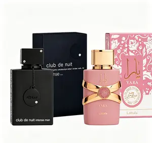 Armaf Club De Nuit Intense & Yara Elixir Unisex Perfume Set - Sophisticated Woody-Spicy Scent with Patchouli, Vanilla, Musk - Beauty & Personal Care Fragrance