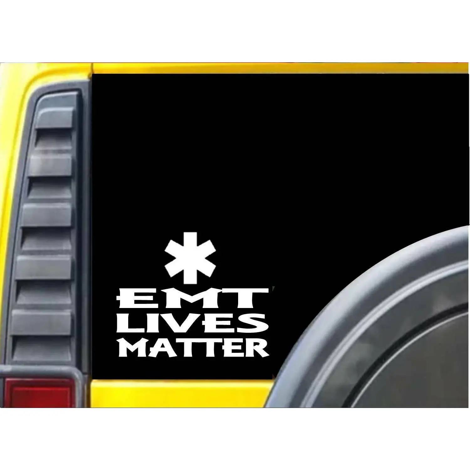 EMT Lives Matter Sticker k108 6 inch ambulance decal