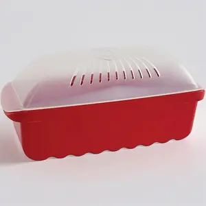 Microwave Pasta Cooker, 6.4 Cup, Red – Quick & Easy Pasta Maker Microwave Pasta Cooker, 6.4 Cup, Red – Quick & Easy Pasta Maker