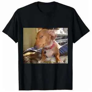 Bombastic Side Eye Funny Dog T-Shirt for Men Women. Pure Cotton Graphic Tees Menswear Top: Gifts for Men & Women