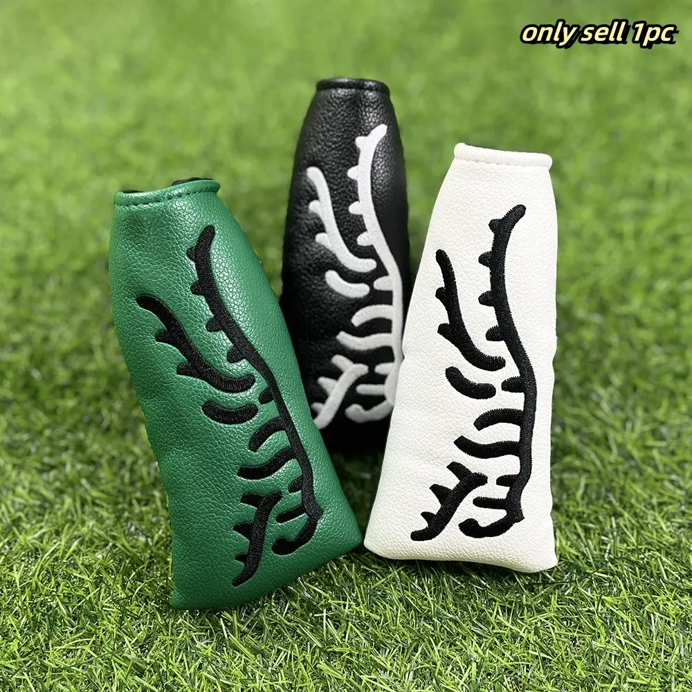 Abstract Tiger Pattern Golf Club Head Cover, 1 Count Golf Putting Cover, Golf Fashionable Club Cover, Suitable for Male and Female Outdoor Enthusiasts, Golf Accessories, Golf Supply, Golf Gear