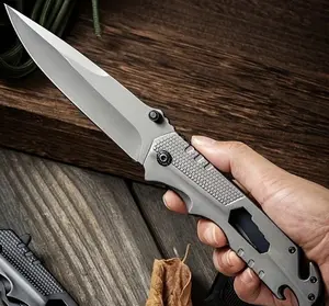 Christmas gift | Stainless Steel Multi-Function Folding Knife High Hardness Sharp Portable Fruit Knife Durable for Outdoor Camping and Tactical Use,OutdoorFun,Halloween Gift