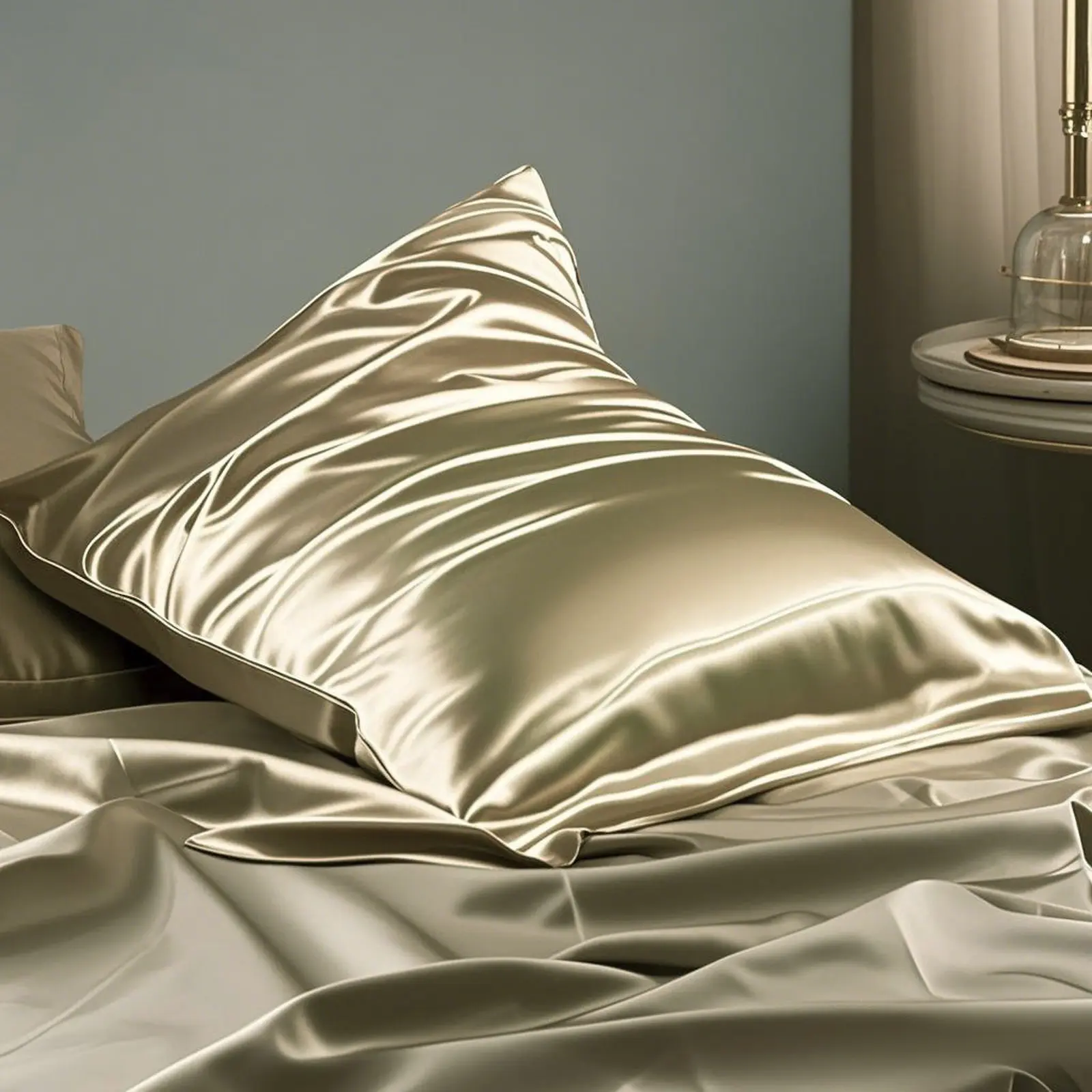 100%Mulberry Silk Pillowcases – Improve your hair, skin, and well-being while you sleep. Reduces sleep creases and nourishes the skin. Breathable, cool, temperature-regulating, soft, comfortable, and silky-smooth—perfect for a beauty sleep.