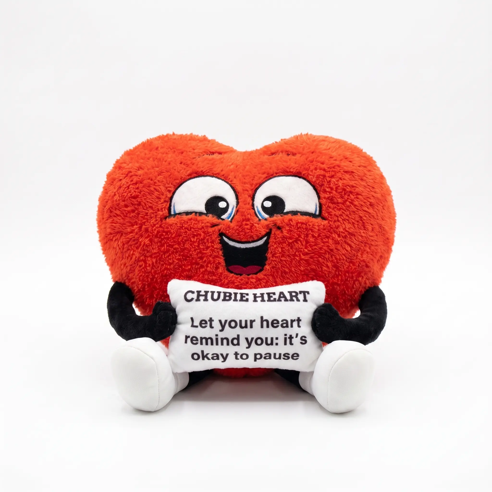 Bemellou Vita the Heart - Comfort Plushie for Stress & Heavy Days | Soft Emotional Support Buddy | Bemellou App Access Included | Cute Gift