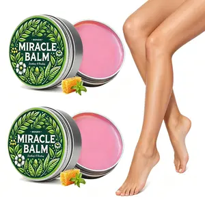Senzio Miracle Leg Balm 1.05oz, A Miracle Leg Balm For Swollen Legs, A Leg Care Cream With A Gentle Formula Suitable For All Skin Types, Relieves Muscle Discomfort
