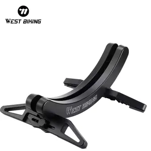 WEST BIKING Mountain Bike Parking Rack. Bicycle Parking Stand, Adjustable Road Bicycle Durable Solid Bike Parking Rack