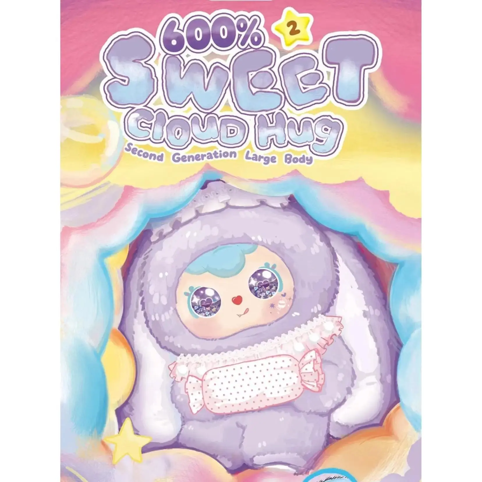 Sweet Cloud Hug 600% V2 Generation Large Collection Plush