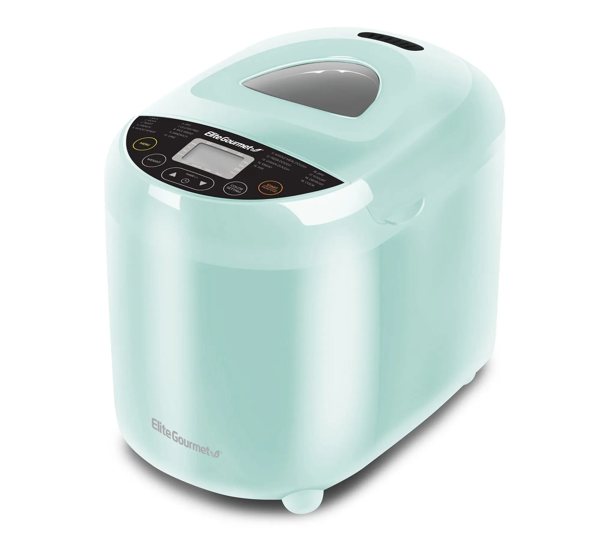 Elite Gourmet 2-Lb Programmable Bread Machine Maker Elite Gourmet 2-Lb Programmable Bread Machine Maker