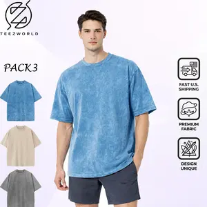 Premium 3-Pack Oversize T-Shirt Bundle Soft Breathable Oversized Streetwear Tee Comfortable Everyday Essential