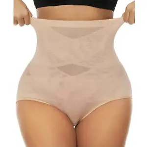 Women's High-Waisted Seamless Tummy Control Shapewear Shorts - Breathable Smooth Minimalist Fabric, Butt Lifting Bodysuit Under Dress for Casual Wear, Summerwins