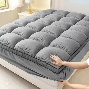 Cooling Quilted Comfort Layer - Thick Cushion, Stretch Fit (8-21"), Soft & Breathable Sleep Support