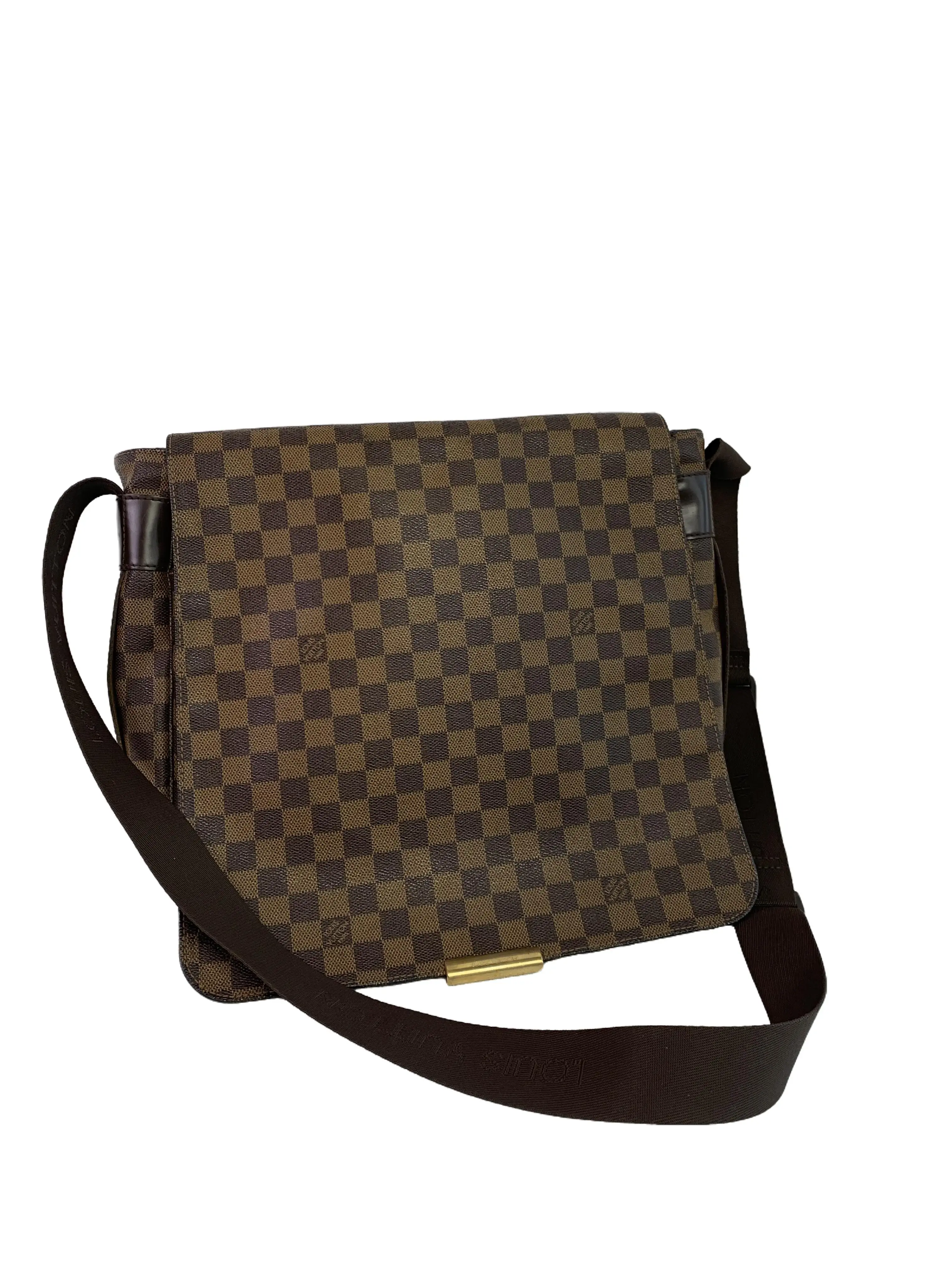 Pre-owned Louis Vuitton Damier Ebene Canvas Cross‑body Messenger Bag/WJ07809001/9001