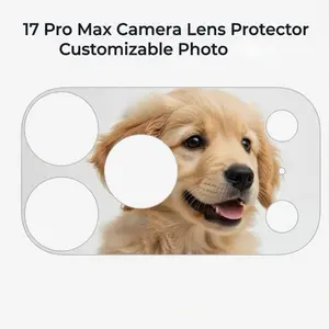 DIY Custom Image Camera Lens Protector & Cover for iPhone 17 Pro Max - Premium Waterproof Vinyl Decal Sticker, Adhesive Tape Included, Glueless Application, Laminated Scratch Resistance, Smartphone Accessory (DIY Scrapbooking & Stamping Hobby Item)