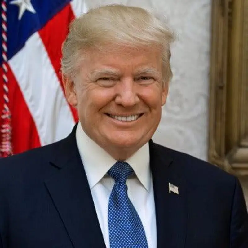Donald J Trump Presidential Portrait Glossy Poster Picture Photo Print Maga Conversationprints, Home Decor, Wall Art, Unframed Poster