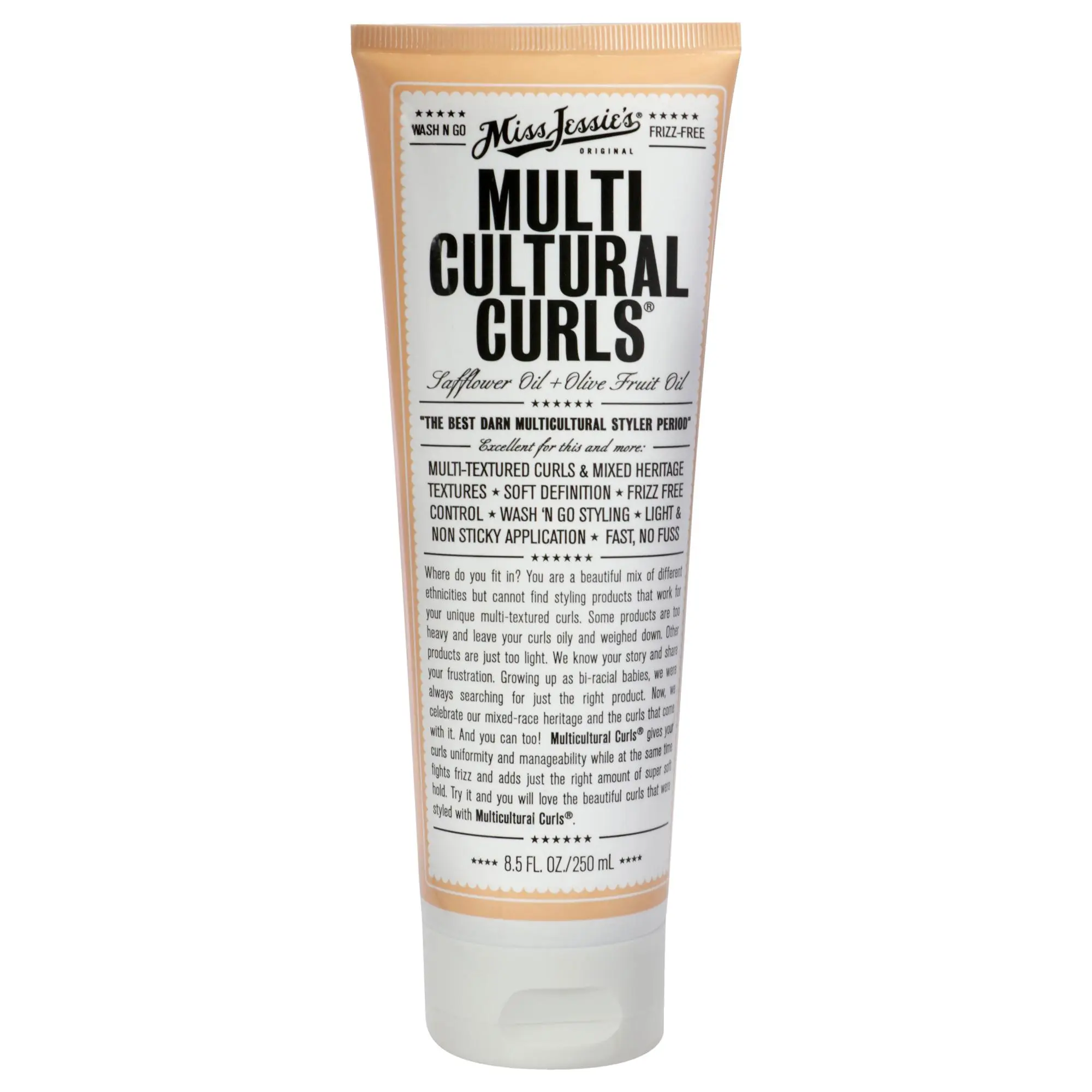 Miss Jessies Multi Cultural Curls Unisex Haircare Cream - 8.5 oz