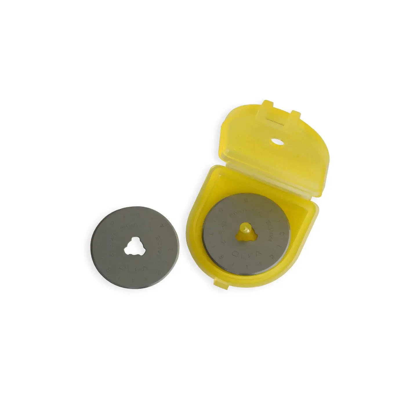 OLFA 28mm Functional Replacement Rotary Blade - 2 Pack (RB28-2) for Sewing & Crafting Makers, Quilting, Precision Cutting, Reduces Wasted Fabric, Sharp for Cleaner Cuts, Enhanced Control
