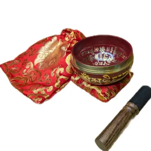 Singing Bowl-Nepalese Made-Handpainted- Chakra alignment