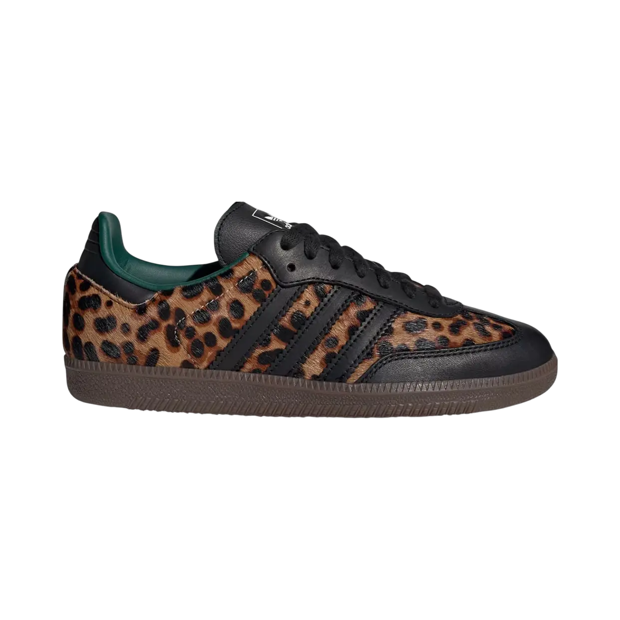ADIDAS SAMBA (W) 'BLACK GREEN LEOPARD'