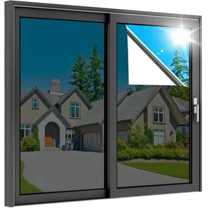Window Tint Kit Heat Blocking, One Way Privacy Window Film, UV Sun Blocker for Home Windows