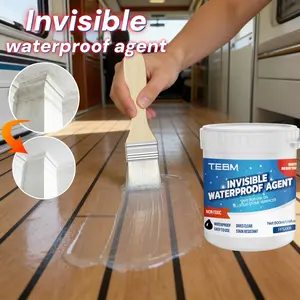 Transparent Waterproof Sealant, Nano Leak Proof Coating, Fast Drying Multi-Surface Adhesive, Waterproof Strong Hold, Emergency Repair for Windows, Roof, Floor, Walls, Tiles, Waterproof Glue