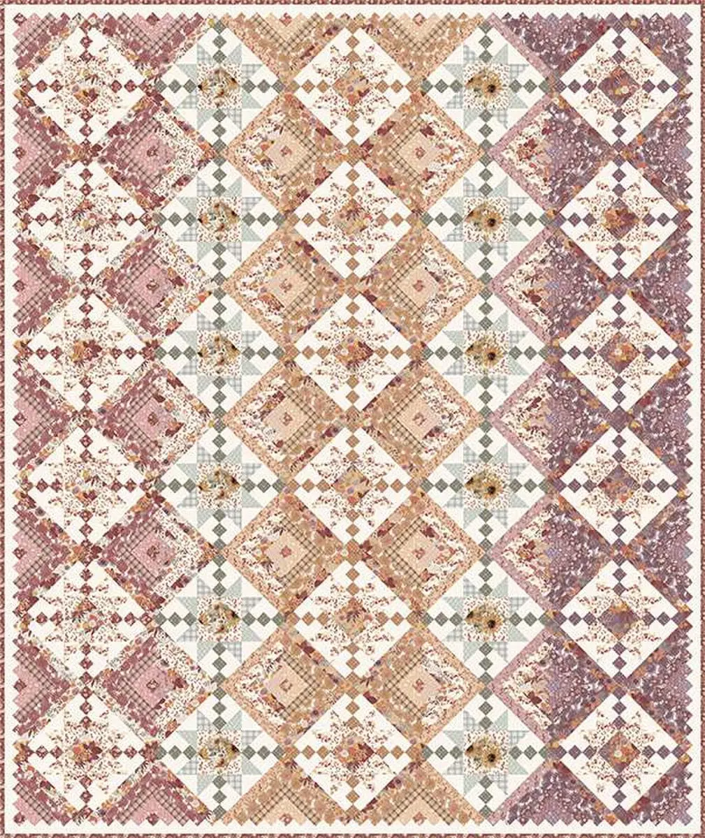 Laura's Log Cabin Quilt Kit