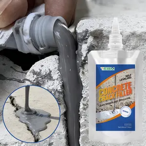 Cement Repair Paste, Concrete Grout, Crack Filler, Waterproof Agent, Wall Fill, Roof Leak Proof, Ground Fill, Garden Pothole Repair, Waterproof Bond, Concrete Sealer Outdoor Waterproof, Concrete Sealant