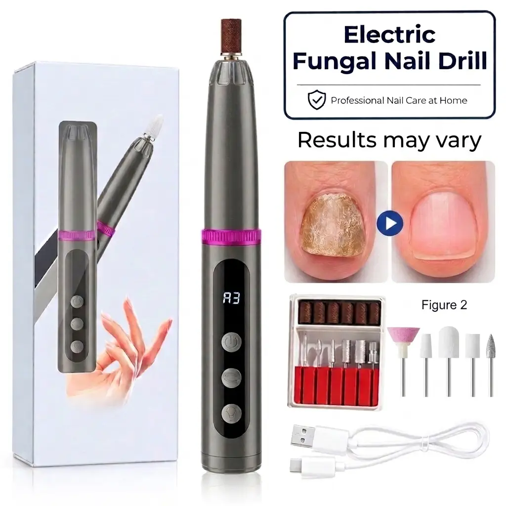 Rechargeable Nail Drill, Cordless Efiles for fungal Nails Lightweight Nail Care Tool for nail repair Rechargeable Nail Drill, Cordless Efiles for fungal Nails Lightweight Nail Care Tool for nail repair