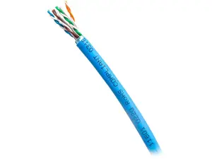 C2G 1000' Cat6a Shielded F/UTP Ethernet Bulk Cable, TAA-Compliant, Blue