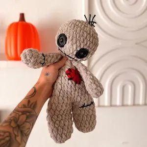 Amigurumi Voodoo Doll Crochet – Gothic Cute Handmade Plush