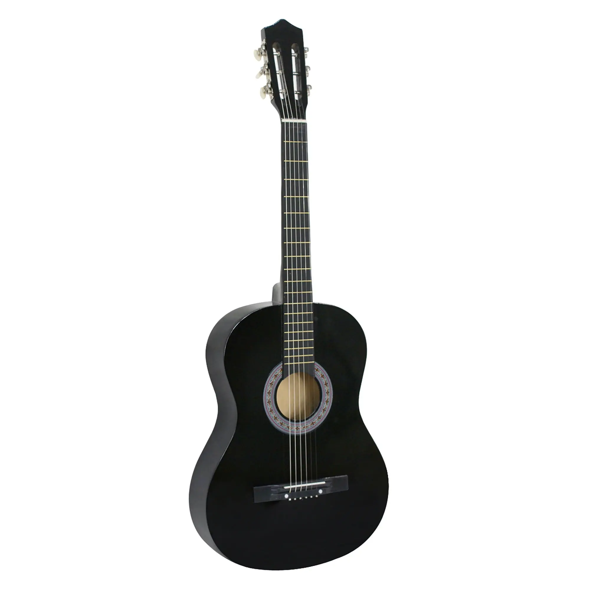 38in Acoustic Guitar Beginner Kit - Includes Case, Strap, Tuner, and Picks