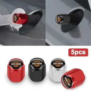 Harley Sportster Xl883 Pa1250 Pan America Glide Street Emblems, Aluminum Material, Set of 5, Durable & Stylish Design