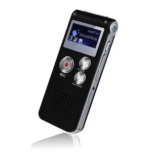 EOWULFROST Mini Voice Recorder 8G/16G/32G, Sound Control Recording, Audio Playback, Portable MP3 Player, USB Direct Connection, Ideal for Classrooms, Meetings, Interviews