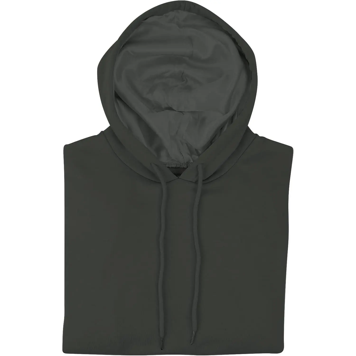 Satin Lined Hoodie Women's Casual Long Sleeve Satin Pullover Hoodie Sweatshirt Tops