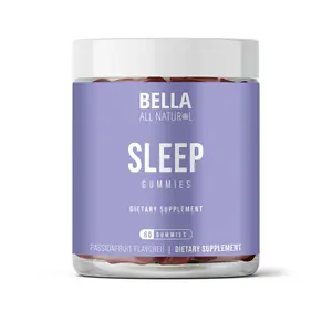 Bella All Natural Sleep Gummies, Passionfruit Flavor, 60ct