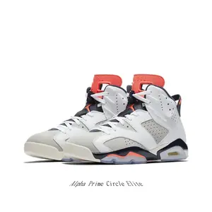White Gray Navy Orange Leather High Top Sneakers for Men Women, Breathable Basketball Shoes, Casual Streetwear Trainers