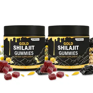 Organic Manuka Honey Shilajit Gummies | Energy & Stamina Boost Men and Women  Sports & Fitness | 30 Count Gummies