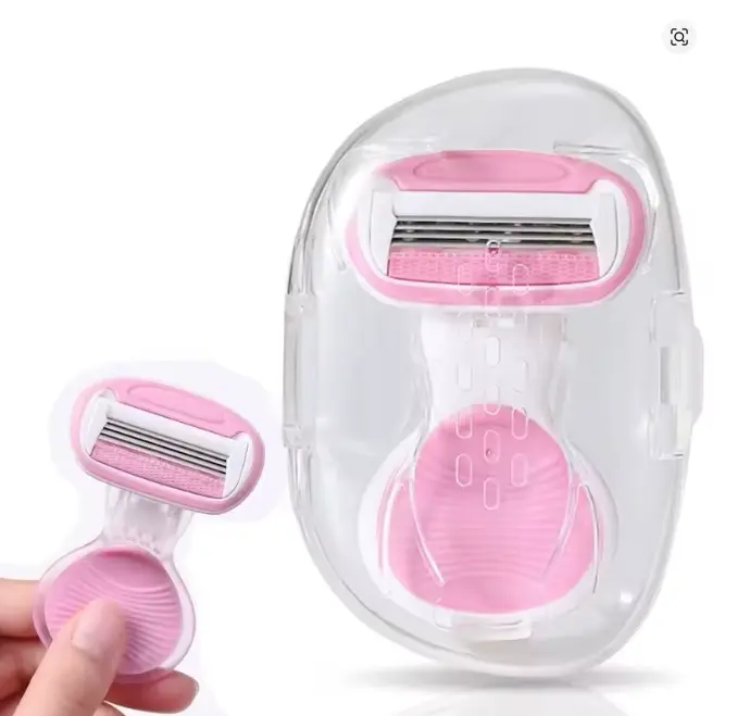 Mini Travel Razor for Shaving Compact Travel-Friendly Case
