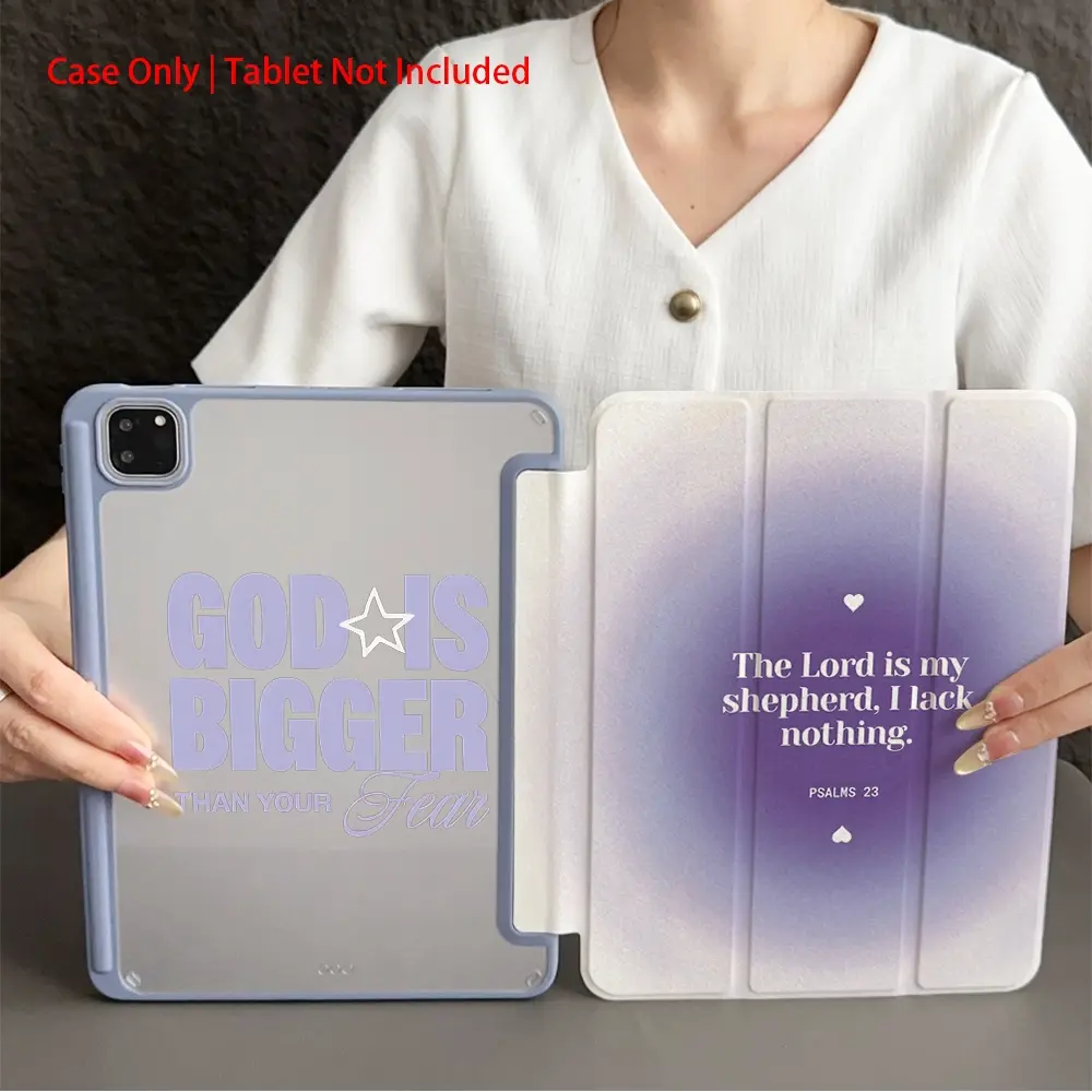 1 Piece Protective Folio Tablet Case, Tablet Protective Cover with Pen Holder compatible with iPad 10.9/Pro11/10th/iPad7/8/iPad Air 4/5/iPad Pro/iPad Air 13(M3 2025)/iPad Air 11(M3 2025)/iPad 11(A16 2025), Auto Sleep/Wake Function/Tablet Accessories