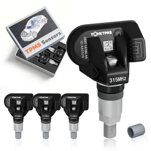 TPMS Ford 315MHz Pre-Programmed Tire Pressure Monitoring Sensor Compatible with F150 2009-2014 | F250 2009-2016 | Escape 2009-2019 | Explorer 2011-2015/OE#DE8T1A180AA(Set of 4)