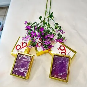 69 Unisex Soap - 100% Natural, Non-Irritating Formula for Intimate Areas with Exclusive Cleansing Mesh for Freshness and Comfort