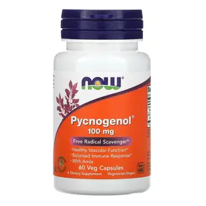 NOW Foods Pycnogenol® With Amla, 60 Veg Capsules