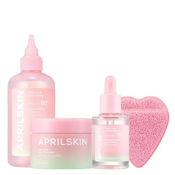[Buy more Save more] Pink Aloe Full Set